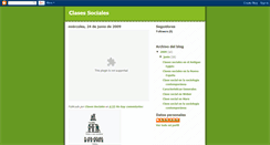 Desktop Screenshot of clasessociales24.blogspot.com