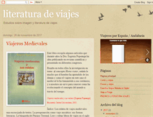 Tablet Screenshot of literaturadeviajes.blogspot.com
