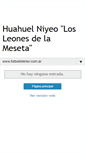 Mobile Screenshot of huahuelniyeo.blogspot.com