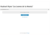 Tablet Screenshot of huahuelniyeo.blogspot.com