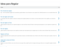 Tablet Screenshot of ideas-para-regalar.blogspot.com