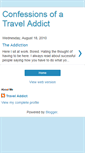Mobile Screenshot of amiatraveladdict.blogspot.com
