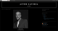 Desktop Screenshot of aitorgaviria.blogspot.com