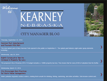 Tablet Screenshot of cityofkearney.blogspot.com
