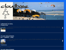 Tablet Screenshot of cloudbase-paralotnie.blogspot.com
