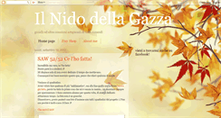 Desktop Screenshot of ilnidodellagazza.blogspot.com