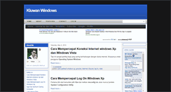 Desktop Screenshot of kluwanwindows.blogspot.com