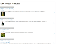 Tablet Screenshot of lecavesf.blogspot.com
