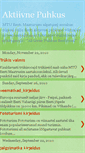 Mobile Screenshot of aktiivnepuhkus.blogspot.com