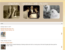 Tablet Screenshot of christianscriminalsandchickens.blogspot.com