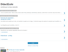 Tablet Screenshot of didactecole.blogspot.com