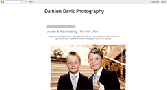Desktop Screenshot of damiendavisphotography.blogspot.com