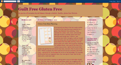 Desktop Screenshot of guiltfreeglutenfree.blogspot.com