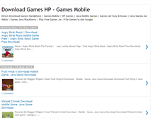 Tablet Screenshot of downloadgamesmobile.blogspot.com