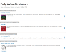 Tablet Screenshot of earlymodernrenaissance.blogspot.com