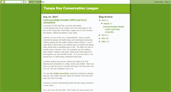 Desktop Screenshot of conservetampabay.blogspot.com