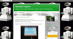 Desktop Screenshot of nicholashughes.blogspot.com