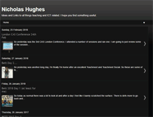 Tablet Screenshot of nicholashughes.blogspot.com