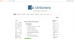 Desktop Screenshot of laclintonera.blogspot.com