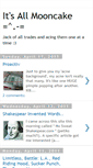 Mobile Screenshot of itsallmooncake.blogspot.com