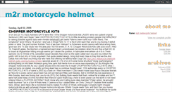 Desktop Screenshot of m2rmotorcyclehelmet.blogspot.com