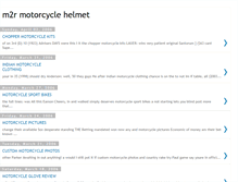 Tablet Screenshot of m2rmotorcyclehelmet.blogspot.com