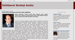 Desktop Screenshot of istihbarat-strateji-analiz.blogspot.com