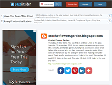 Tablet Screenshot of crochetflowersgarden.blogspot.com