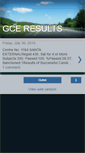 Mobile Screenshot of gceresults.blogspot.com