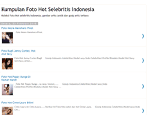 Tablet Screenshot of fotohotselebritis-indonesia.blogspot.com