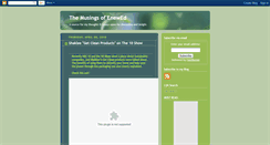 Desktop Screenshot of musingsofenewed.blogspot.com