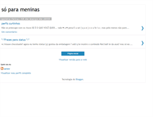 Tablet Screenshot of para-garotas-2010.blogspot.com