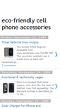 Mobile Screenshot of ecophoneaccessories.blogspot.com