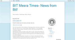 Desktop Screenshot of bit-mesra.blogspot.com