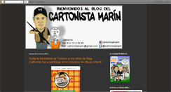 Desktop Screenshot of cartonistamarin.blogspot.com