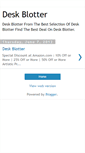 Mobile Screenshot of deskblotterz.blogspot.com