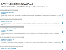 Tablet Screenshot of juventudedemocrataspiaui.blogspot.com