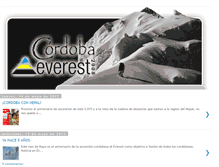 Tablet Screenshot of cordobaeverest.blogspot.com