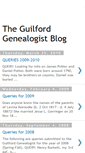 Mobile Screenshot of guilfordgenealogist.blogspot.com