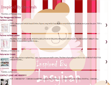 Tablet Screenshot of inspiredbyinsyirah.blogspot.com