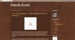 Desktop Screenshot of kordie.blogspot.com