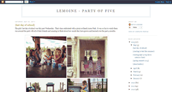 Desktop Screenshot of lemoinepartyoffive.blogspot.com