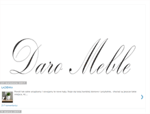 Tablet Screenshot of daro-meble.blogspot.com