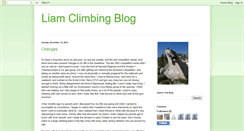 Desktop Screenshot of liamclimbs.blogspot.com