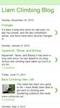 Mobile Screenshot of liamclimbs.blogspot.com
