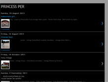 Tablet Screenshot of princessper.blogspot.com