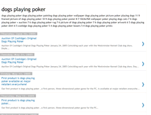 Tablet Screenshot of dogs-playing-poker.blogspot.com