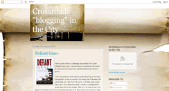 Desktop Screenshot of crossroadscity.blogspot.com