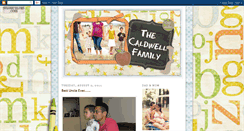 Desktop Screenshot of caldwell-fam.blogspot.com