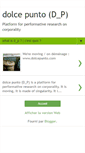Mobile Screenshot of dolcepunto.blogspot.com